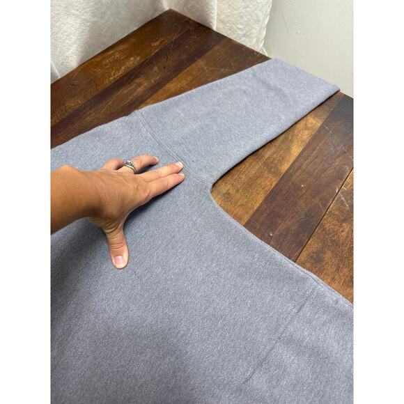 Under Armour Threadborne Long Gray Crew Neck Pull Over Sweatshirt Size Large - Picture 8 of 13